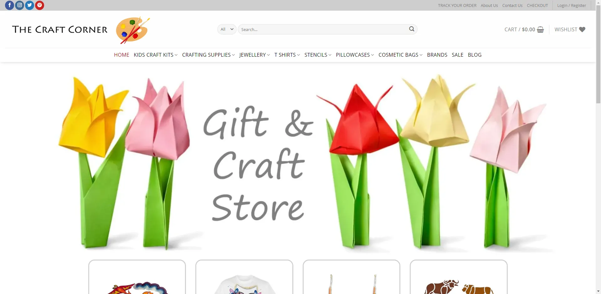 The Craft Corner Website